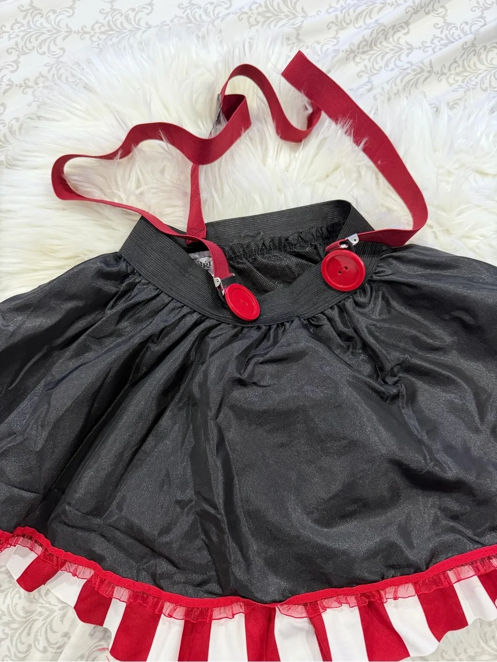 Spirit Kreepy Klown Costume - Red & Black - Picture 4 of 6